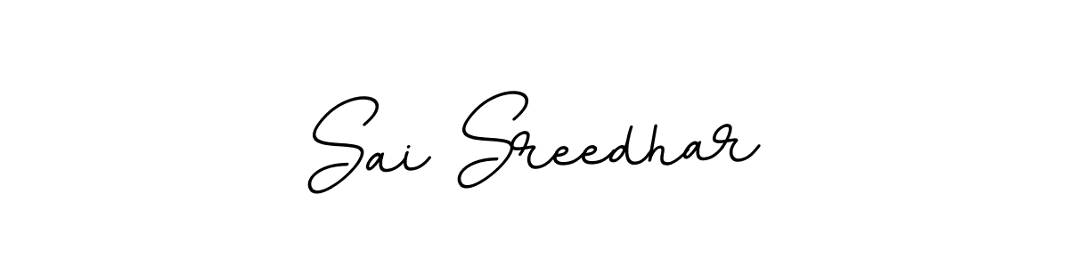 Use a signature maker to create a handwritten signature online. With this signature software, you can design (BallpointsItalic-DORy9) your own signature for name Sai Sreedhar. Sai Sreedhar signature style 11 images and pictures png