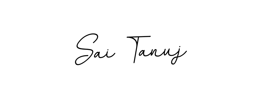 Make a beautiful signature design for name Sai Tanuj. With this signature (BallpointsItalic-DORy9) style, you can create a handwritten signature for free. Sai Tanuj signature style 11 images and pictures png