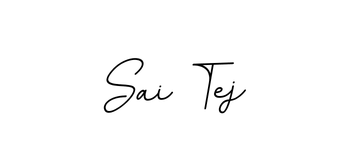 Design your own signature with our free online signature maker. With this signature software, you can create a handwritten (BallpointsItalic-DORy9) signature for name Sai Tej. Sai Tej signature style 11 images and pictures png