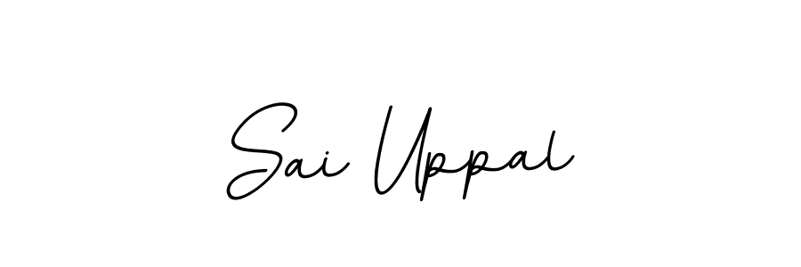 You should practise on your own different ways (BallpointsItalic-DORy9) to write your name (Sai Uppal) in signature. don't let someone else do it for you. Sai Uppal signature style 11 images and pictures png