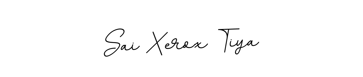 Make a beautiful signature design for name Sai Xerox Tiya. Use this online signature maker to create a handwritten signature for free. Sai Xerox Tiya signature style 11 images and pictures png