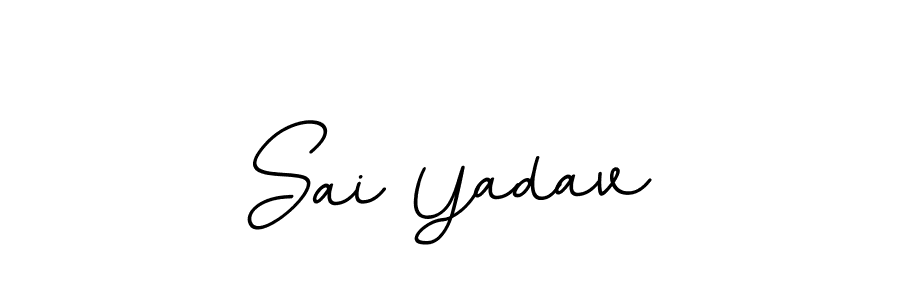 Also You can easily find your signature by using the search form. We will create Sai Yadav name handwritten signature images for you free of cost using BallpointsItalic-DORy9 sign style. Sai Yadav signature style 11 images and pictures png