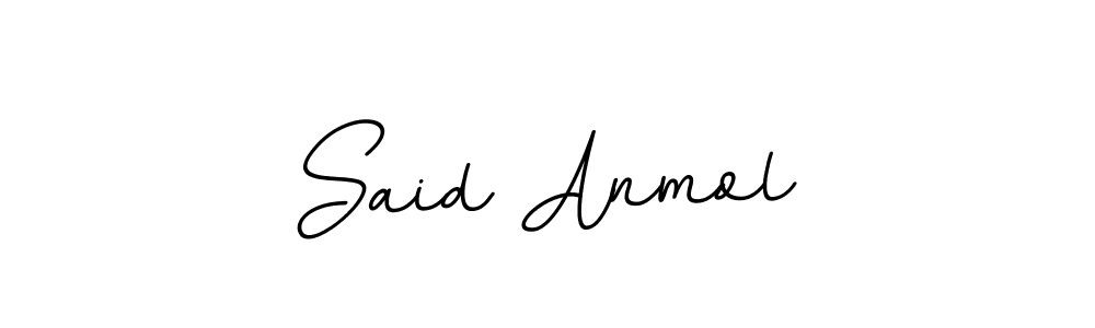 BallpointsItalic-DORy9 is a professional signature style that is perfect for those who want to add a touch of class to their signature. It is also a great choice for those who want to make their signature more unique. Get Said Anmol name to fancy signature for free. Said Anmol signature style 11 images and pictures png