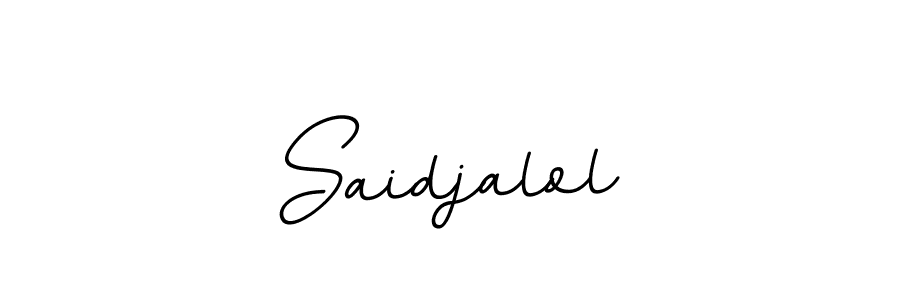 Similarly BallpointsItalic-DORy9 is the best handwritten signature design. Signature creator online .You can use it as an online autograph creator for name Saidjalol. Saidjalol signature style 11 images and pictures png