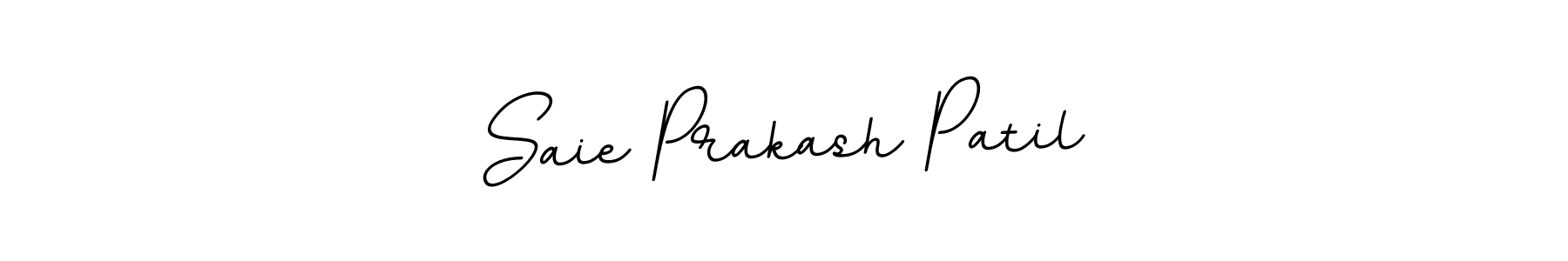 Make a beautiful signature design for name Saie Prakash Patil. With this signature (BallpointsItalic-DORy9) style, you can create a handwritten signature for free. Saie Prakash Patil signature style 11 images and pictures png