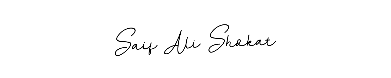 You can use this online signature creator to create a handwritten signature for the name Saif Ali Shokat. This is the best online autograph maker. Saif Ali Shokat signature style 11 images and pictures png