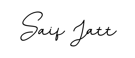 Elevate your brand with a stunning Saif Jatt eSignature. The BallpointsItalic-DORy9 style provides a balanced, flowing aesthetic for everyday signing. Saif Jatt signature style 11 images and pictures png