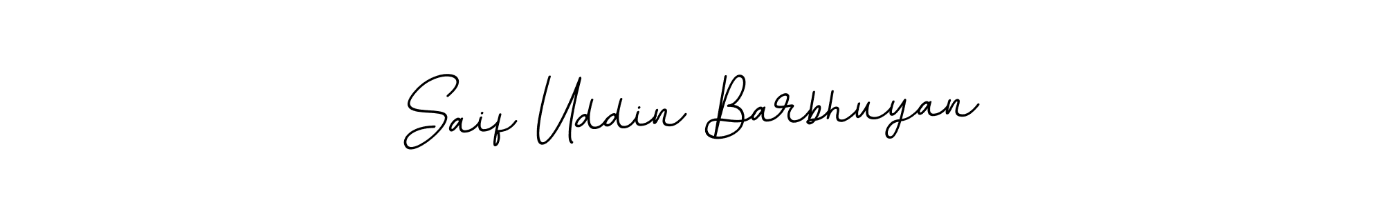 This is the best signature style for the Saif Uddin Barbhuyan name. Also you like these signature font (BallpointsItalic-DORy9). Mix name signature. Saif Uddin Barbhuyan signature style 11 images and pictures png