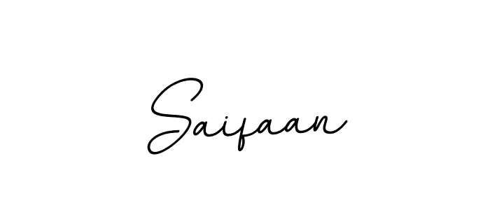 How to make Saifaan name signature. Use BallpointsItalic-DORy9 style for creating short signs online. This is the latest handwritten sign. Saifaan signature style 11 images and pictures png