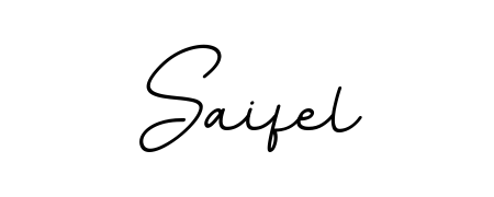 Get inspired by this graceful BallpointsItalic-DORy9 signature style for name Saifel. Smooth loops and balanced proportions for everyday use. Saifel signature style 11 images and pictures png