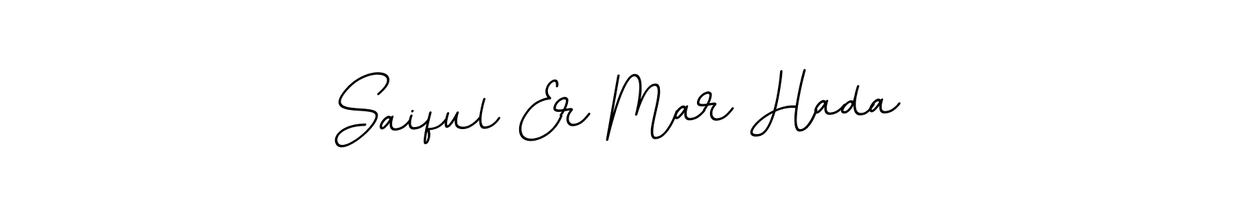 Create a beautiful signature design for name Saiful Er Mar Hada. With this signature (BallpointsItalic-DORy9) fonts, you can make a handwritten signature for free. Saiful Er Mar Hada signature style 11 images and pictures png