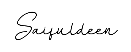 Create a beautiful signature design for name Saifuldeen. With this signature (BallpointsItalic-DORy9) fonts, you can make a handwritten signature for free. Saifuldeen signature style 11 images and pictures png