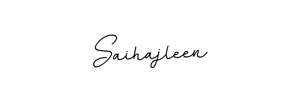 Create a beautiful signature design for name Saihajleen. With this signature (BallpointsItalic-DORy9) fonts, you can make a handwritten signature for free. Saihajleen signature style 11 images and pictures png