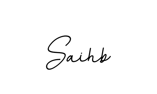 How to Draw Saihb signature style? BallpointsItalic-DORy9 is a latest design signature styles for name Saihb. Saihb signature style 11 images and pictures png