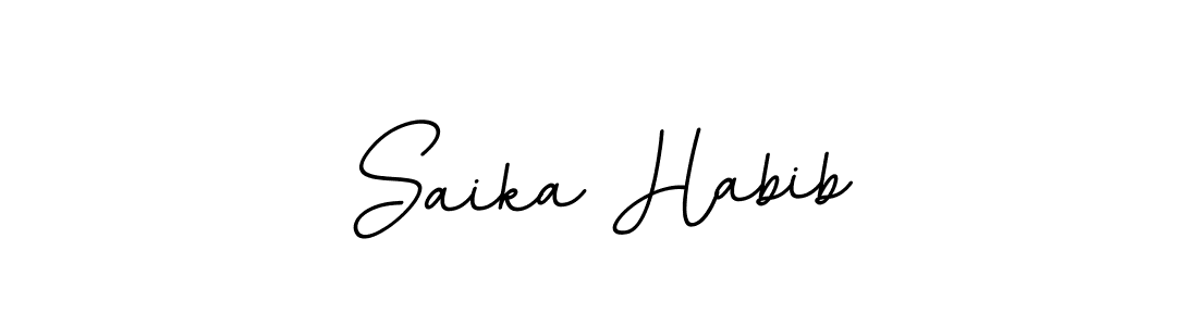 Also we have Saika Habib name is the best signature style. Create professional handwritten signature collection using BallpointsItalic-DORy9 autograph style. Saika Habib signature style 11 images and pictures png