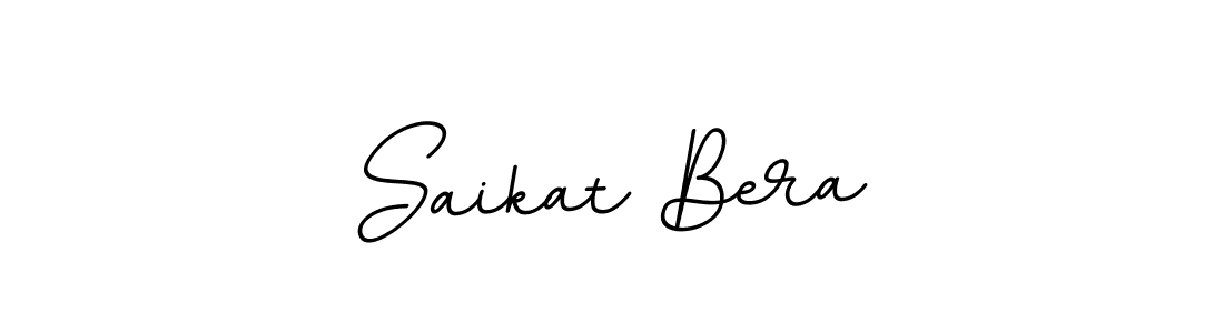 Use a signature maker to create a handwritten signature online. With this signature software, you can design (BallpointsItalic-DORy9) your own signature for name Saikat Bera. Saikat Bera signature style 11 images and pictures png