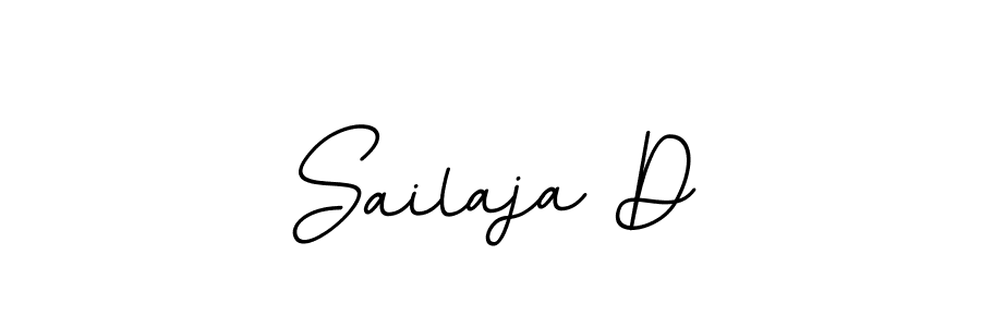 Sailaja D stylish signature style. Best Handwritten Sign (BallpointsItalic-DORy9) for my name. Handwritten Signature Collection Ideas for my name Sailaja D. Sailaja D signature style 11 images and pictures png