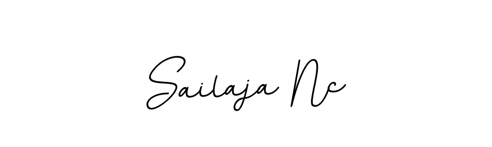 Create a beautiful signature design for name Sailaja Nc. With this signature (BallpointsItalic-DORy9) fonts, you can make a handwritten signature for free. Sailaja Nc signature style 11 images and pictures png