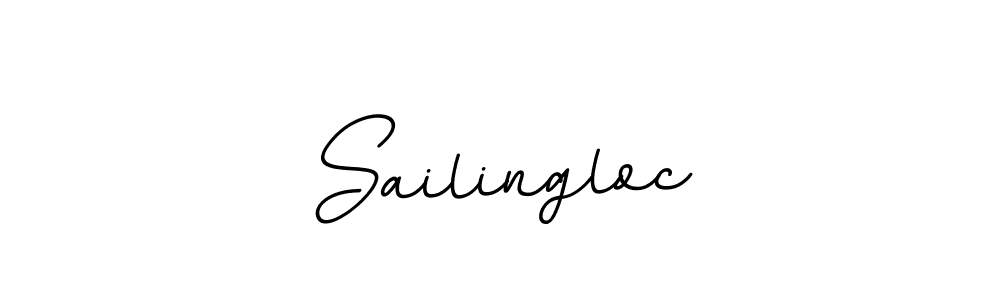 Sailingloc stylish signature style. Best Handwritten Sign (BallpointsItalic-DORy9) for my name. Handwritten Signature Collection Ideas for my name Sailingloc. Sailingloc signature style 11 images and pictures png