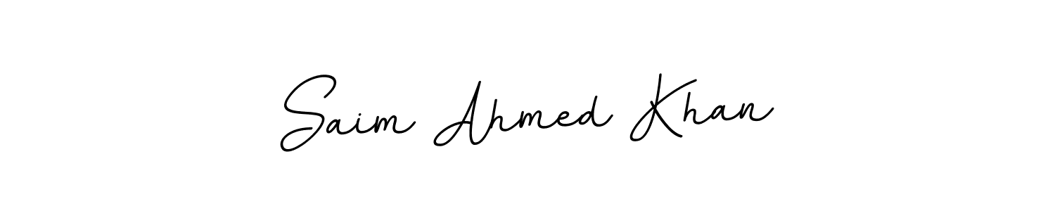 Best and Professional Signature Style for Saim Ahmed Khan. BallpointsItalic-DORy9 Best Signature Style Collection. Saim Ahmed Khan signature style 11 images and pictures png