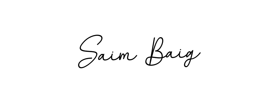 How to make Saim Baig signature? BallpointsItalic-DORy9 is a professional autograph style. Create handwritten signature for Saim Baig name. Saim Baig signature style 11 images and pictures png