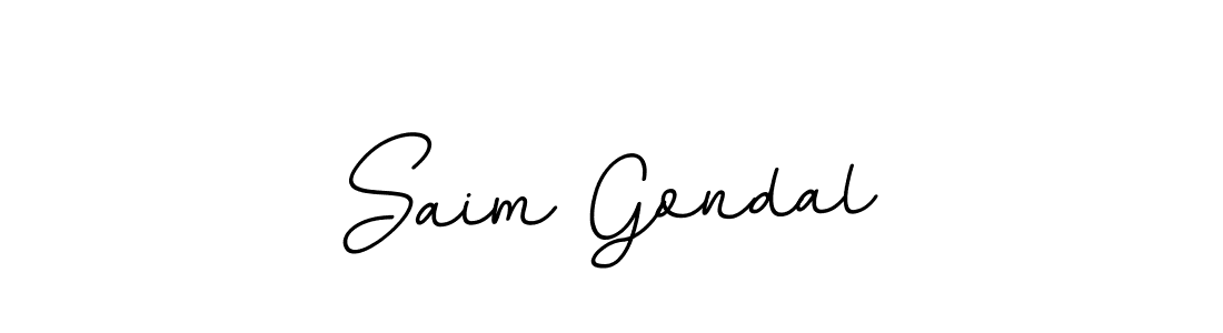 How to make Saim Gondal signature? BallpointsItalic-DORy9 is a professional autograph style. Create handwritten signature for Saim Gondal name. Saim Gondal signature style 11 images and pictures png