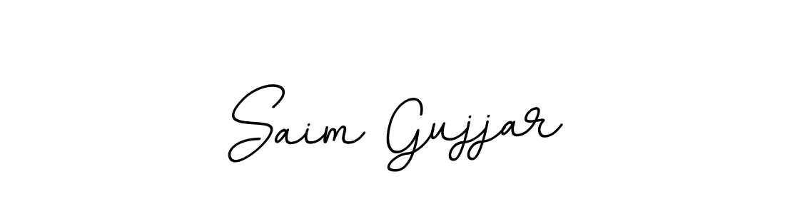 Here are the top 10 professional signature styles for the name Saim Gujjar. These are the best autograph styles you can use for your name. Saim Gujjar signature style 11 images and pictures png