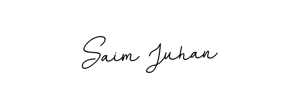 Similarly BallpointsItalic-DORy9 is the best handwritten signature design. Signature creator online .You can use it as an online autograph creator for name Saim Juhan. Saim Juhan signature style 11 images and pictures png