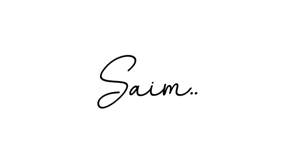 You can use this online signature creator to create a handwritten signature for the name Saim... This is the best online autograph maker. Saim.. signature style 11 images and pictures png