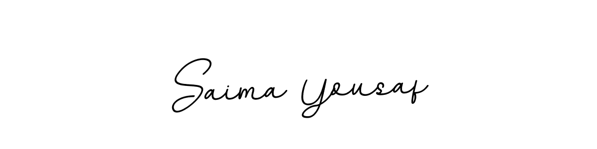 if you are searching for the best signature style for your name Saima Yousaf. so please give up your signature search. here we have designed multiple signature styles  using BallpointsItalic-DORy9. Saima Yousaf signature style 11 images and pictures png