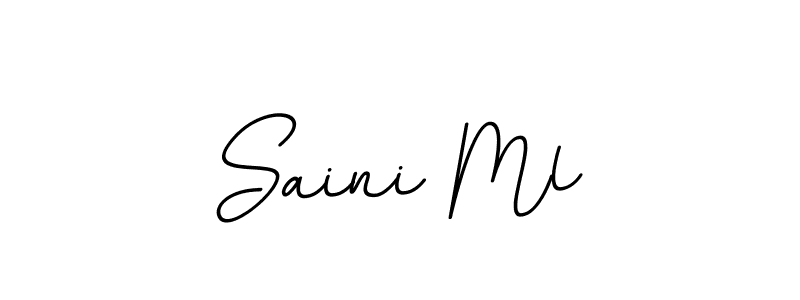 Here are the top 10 professional signature styles for the name Saini Ml. These are the best autograph styles you can use for your name. Saini Ml signature style 11 images and pictures png