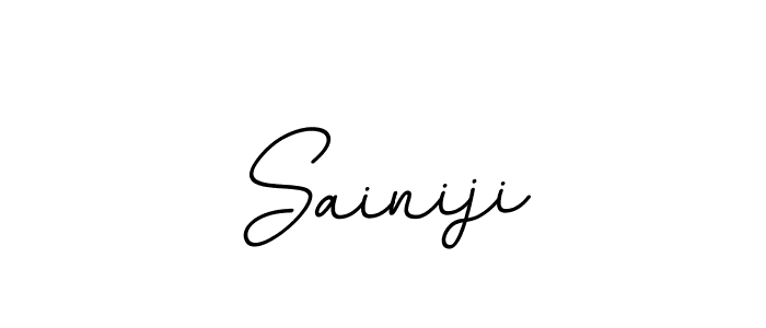 How to make Sainiji name signature. Use BallpointsItalic-DORy9 style for creating short signs online. This is the latest handwritten sign. Sainiji signature style 11 images and pictures png