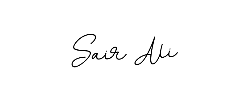 Design your own signature with our free online signature maker. With this signature software, you can create a handwritten (BallpointsItalic-DORy9) signature for name Sair Ali. Sair Ali signature style 11 images and pictures png