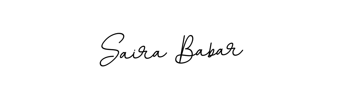 Also we have Saira Babar name is the best signature style. Create professional handwritten signature collection using BallpointsItalic-DORy9 autograph style. Saira Babar signature style 11 images and pictures png