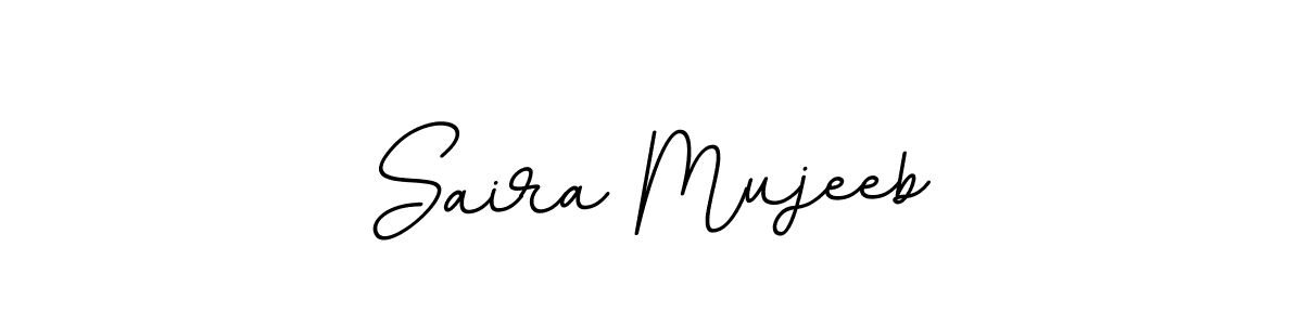 Also we have Saira Mujeeb name is the best signature style. Create professional handwritten signature collection using BallpointsItalic-DORy9 autograph style. Saira Mujeeb signature style 11 images and pictures png