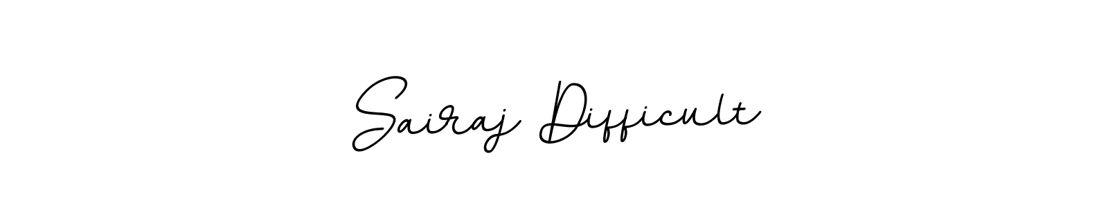 Similarly BallpointsItalic-DORy9 is the best handwritten signature design. Signature creator online .You can use it as an online autograph creator for name Sairaj Difficult. Sairaj Difficult signature style 11 images and pictures png