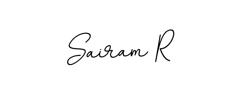 Also we have Sairam R name is the best signature style. Create professional handwritten signature collection using BallpointsItalic-DORy9 autograph style. Sairam R signature style 11 images and pictures png