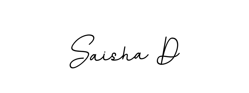 How to make Saisha D signature? BallpointsItalic-DORy9 is a professional autograph style. Create handwritten signature for Saisha D name. Saisha D signature style 11 images and pictures png