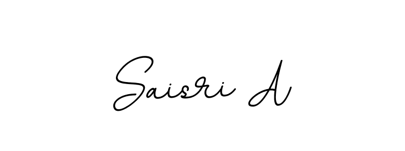 Saisri A stylish signature style. Best Handwritten Sign (BallpointsItalic-DORy9) for my name. Handwritten Signature Collection Ideas for my name Saisri A. Saisri A signature style 11 images and pictures png