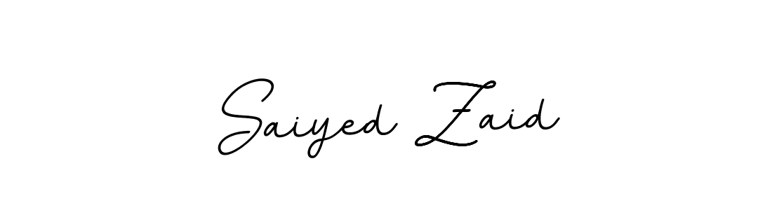 The best way (BallpointsItalic-DORy9) to make a short signature is to pick only two or three words in your name. The name Saiyed Zaid include a total of six letters. For converting this name. Saiyed Zaid signature style 11 images and pictures png