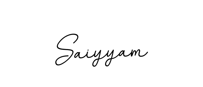 if you are searching for the best signature style for your name Saiyyam. so please give up your signature search. here we have designed multiple signature styles  using BallpointsItalic-DORy9. Saiyyam signature style 11 images and pictures png