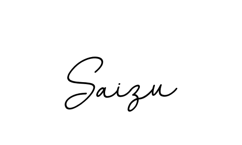 Make a beautiful signature design for name Saizu. With this signature (BallpointsItalic-DORy9) style, you can create a handwritten signature for free. Saizu signature style 11 images and pictures png