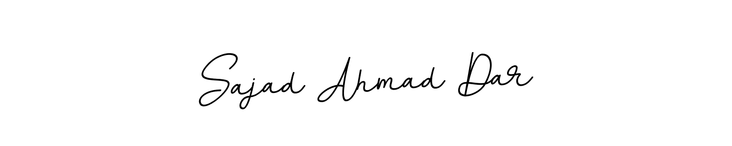 How to Draw Sajad Ahmad Dar signature style? BallpointsItalic-DORy9 is a latest design signature styles for name Sajad Ahmad Dar. Sajad Ahmad Dar signature style 11 images and pictures png