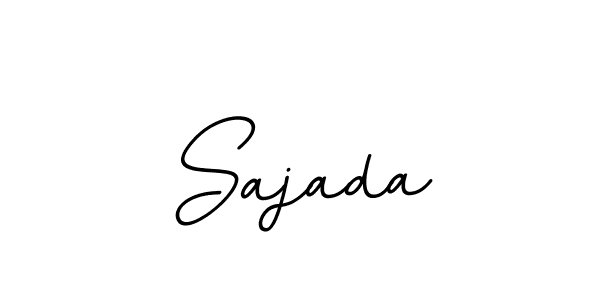 How to make Sajada signature? BallpointsItalic-DORy9 is a professional autograph style. Create handwritten signature for Sajada name. Sajada signature style 11 images and pictures png