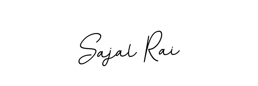 Use a signature maker to create a handwritten signature online. With this signature software, you can design (BallpointsItalic-DORy9) your own signature for name Sajal Rai. Sajal Rai signature style 11 images and pictures png