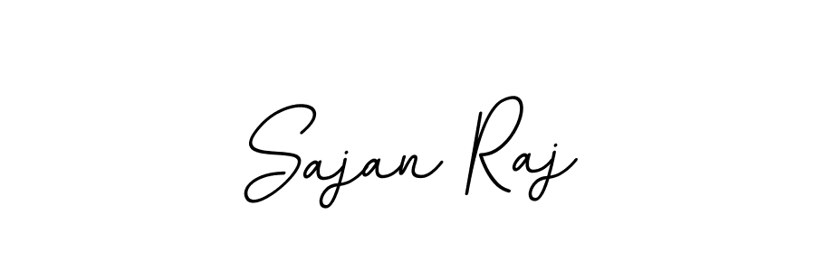 Make a beautiful signature design for name Sajan Raj. With this signature (BallpointsItalic-DORy9) style, you can create a handwritten signature for free. Sajan Raj signature style 11 images and pictures png