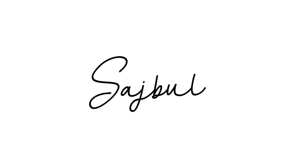 You should practise on your own different ways (BallpointsItalic-DORy9) to write your name (Sajbul) in signature. don't let someone else do it for you. Sajbul signature style 11 images and pictures png