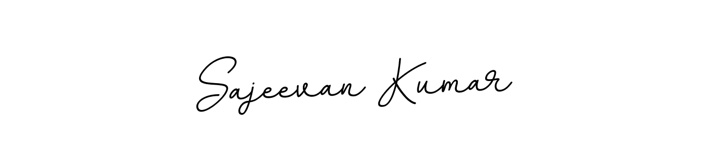 Sajeevan Kumar stylish signature style. Best Handwritten Sign (BallpointsItalic-DORy9) for my name. Handwritten Signature Collection Ideas for my name Sajeevan Kumar. Sajeevan Kumar signature style 11 images and pictures png