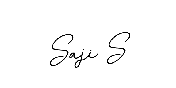 It looks lik you need a new signature style for name Saji S. Design unique handwritten (BallpointsItalic-DORy9) signature with our free signature maker in just a few clicks. Saji S signature style 11 images and pictures png
