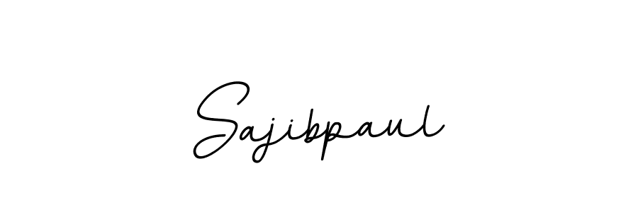 The best way (BallpointsItalic-DORy9) to make a short signature is to pick only two or three words in your name. The name Sajibpaul include a total of six letters. For converting this name. Sajibpaul signature style 11 images and pictures png